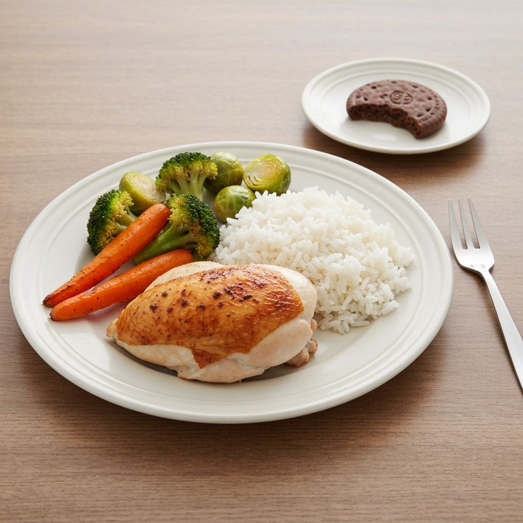 Everyday meals with treats